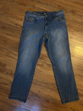 Kuhl Jeans Mens 33x30 Blue Denim Klassik Straight Leg Stretch Work Casual Hiking